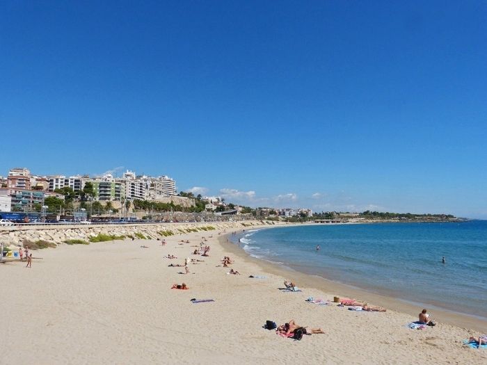 Playas en Tarrogona: Playa del Milagro en Tarragona