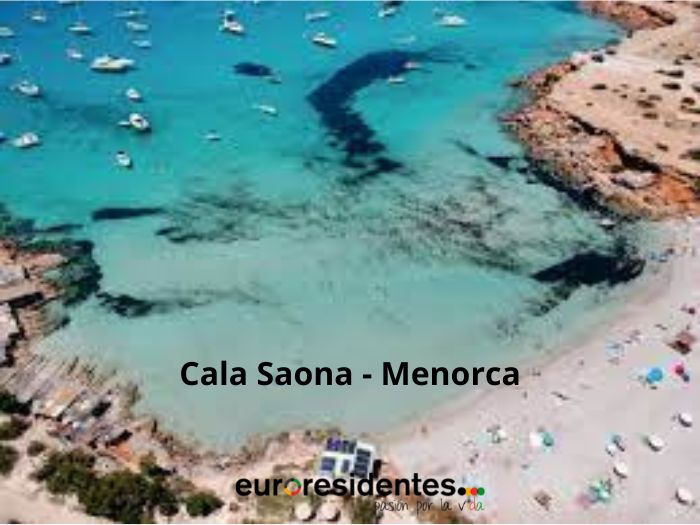Playas de Menorca: Playa Cala Saona