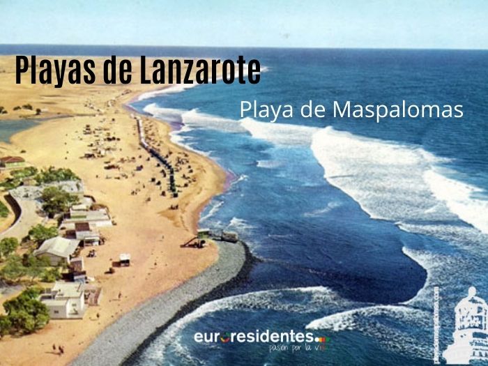 Playas en Lanzarote: Playa de Maspalomas