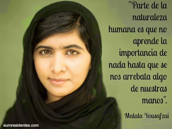 25 citas célebres de Malala Yousafzai que inspiran - Frases y Citas Célebres