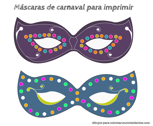 Cómo hacer máscaras para Carnaval