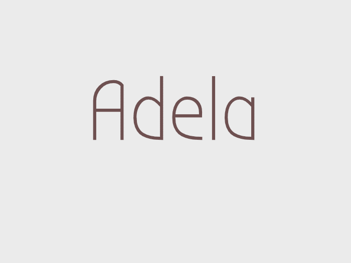 nombre adela