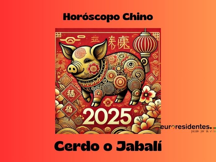 Cerdo o Jabalí 2025 Horóscopo Chino