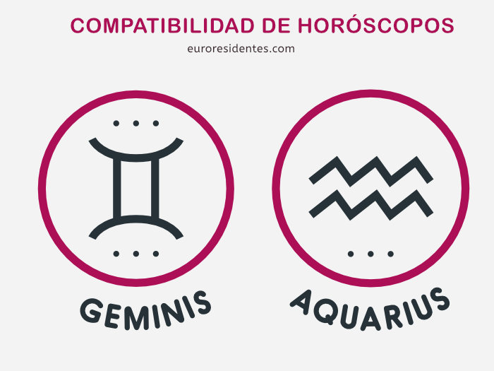 Compatibilidad de Géminis y Acuario