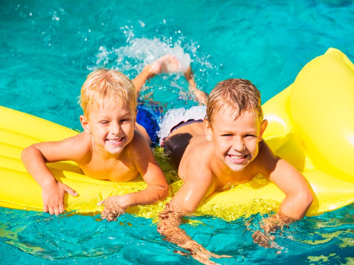 Precauciones con las piscinas y los niños