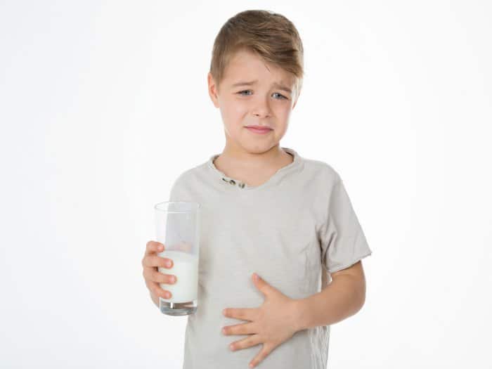 Intolerancia a la lactosa en niños