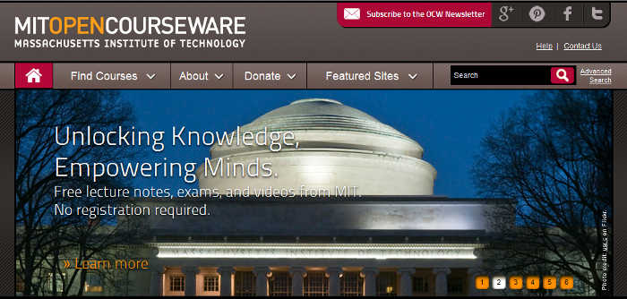 MIT-Opencourseware - Noticias Internet